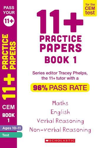 Cover image for 11+ Practice Papers for the CEM Test Ages 10-11 - Book 11