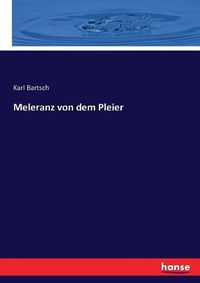 Cover image for Meleranz von dem Pleier