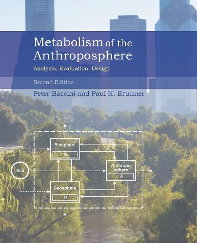 Cover image for Metabolism of the Anthroposphere: Analysis, Evaluation, Design