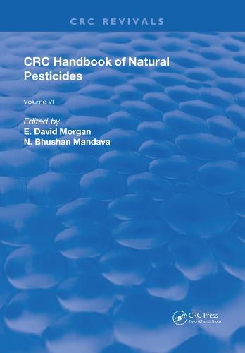 Cover image for CRC Handbook of Natural Pesticides: Insect Attractants and Repellents