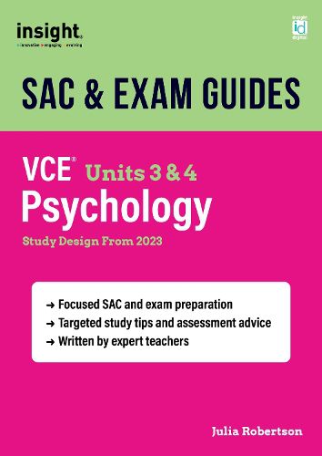 Cover image for VCE Units 3 & 4 SAC and Exam Guide Psychology