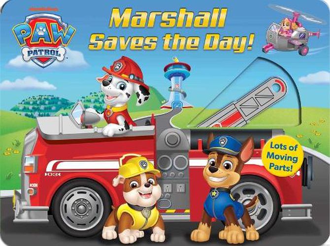 Cover image for Paw Patrol: Marshall Saves the Day!