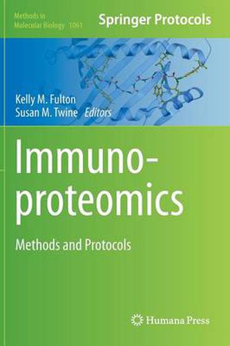 Cover image for Immunoproteomics: Methods and Protocols