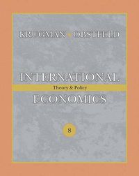 Cover image for International Economics: Theory & Policy