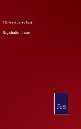 Cover image for Registration Cases
