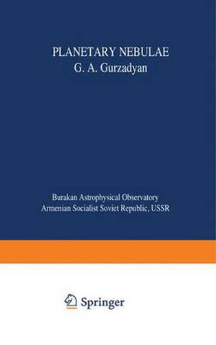 Cover image for Planetary Nebulae