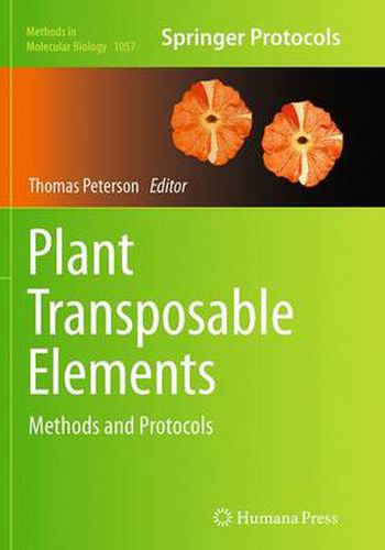 Cover image for Plant Transposable Elements: Methods and Protocols