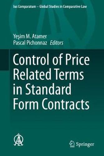 Cover image for Control of Price Related Terms in Standard Form Contracts