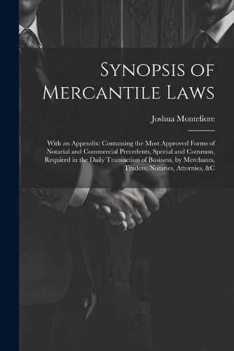 Cover image for Synopsis of Mercantile Laws