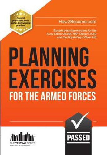 Cover image for Planning Exercises for the Army Officer, RAF Officer and Royal Navy Officer Selection Process