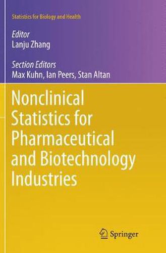 Cover image for Nonclinical Statistics for Pharmaceutical and Biotechnology Industries