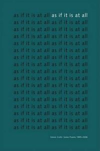 Cover image for As If it is at All