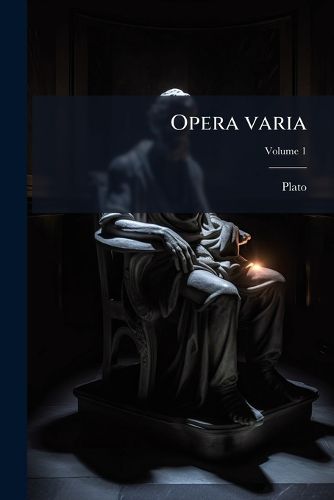 Cover image for Opera Varia Volume 1