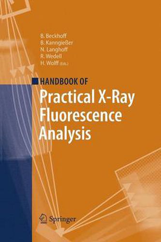 Cover image for Handbook of Practical X-Ray Fluorescence Analysis