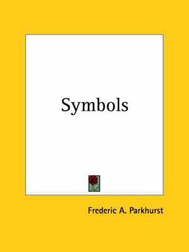 Cover image for Symbols (1917)