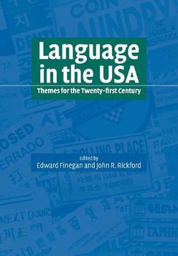 Cover image for Language in the USA: Themes for the Twenty-first Century