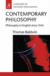 Cover image for Contemporary Philosophy: Philosophy in English since 1945