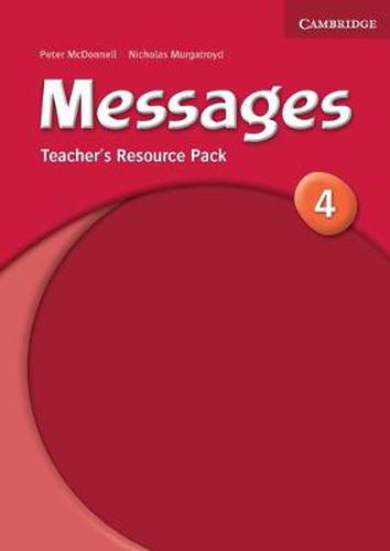 Cover image for Messages 4 Teacher's Resource Pack