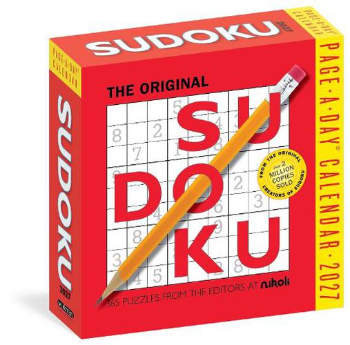 Cover image for Original Sudoku Page-A-Day (R) Calendar 2027