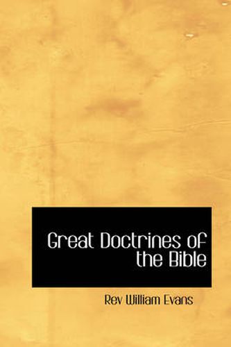 Cover image for Great Doctrines of the Bible