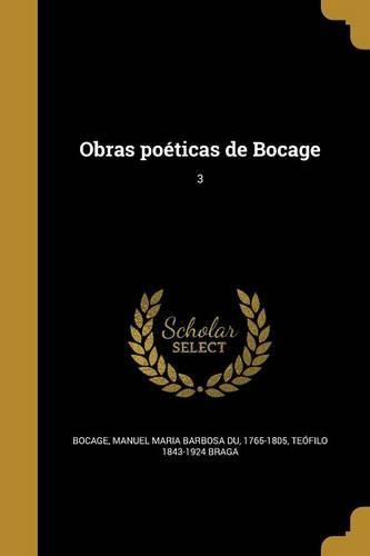 Cover image for Obras poeticas de Bocage; 3