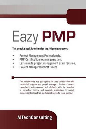 Cover image for Eazy PMP