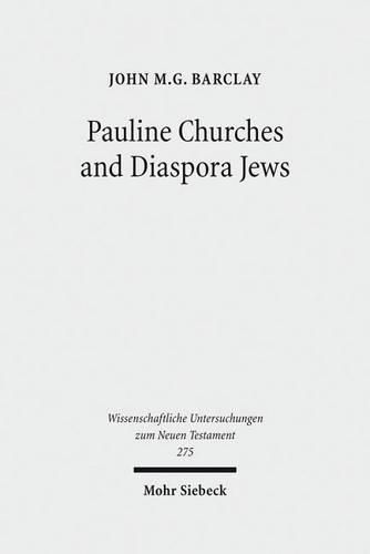 Cover image for Pauline Churches and Diaspora Jews