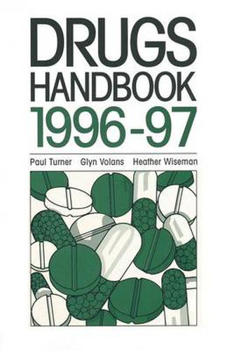 Cover image for Drugs Handbook 1996-97