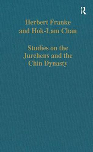 Cover image for Studies on the Jurchens and the Chin Dynasty