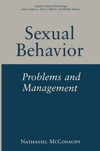 Cover image for Sexual Behavior: Problems and Management