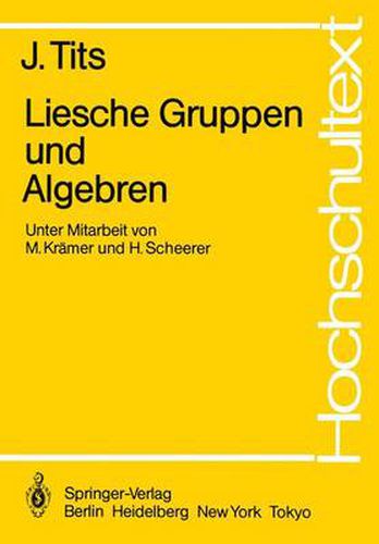 Cover image for Liesche Gruppen und Algebren