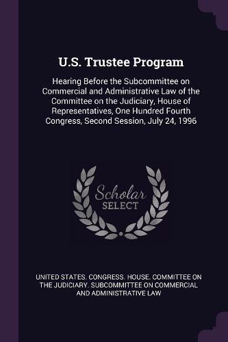 Cover image for U.S. Trustee Program