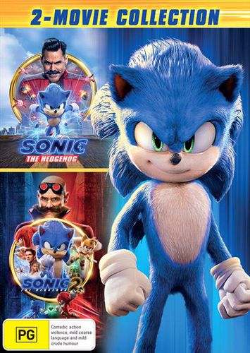 Sonic The Hedgehog / Sonic The Hedgehog 2 | 2 Movie Franchise Pack