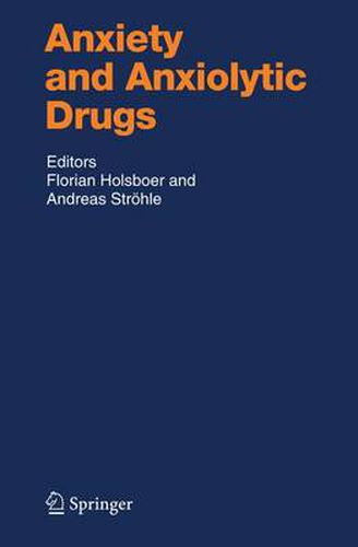 Cover image for Anxiety and Anxiolytic Drugs