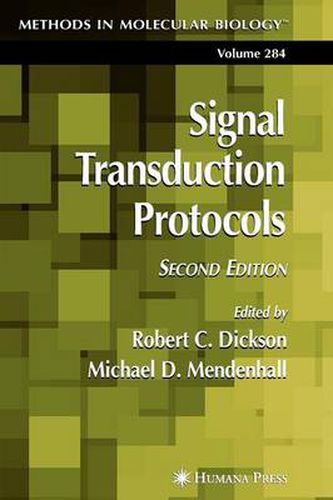 Signal Transduction Protocols