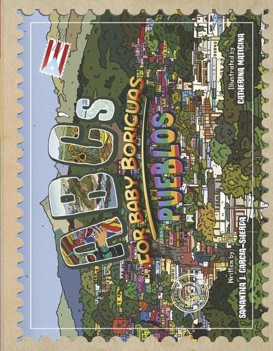 Cover image for ABCs for Baby Boricuas: Pueblos