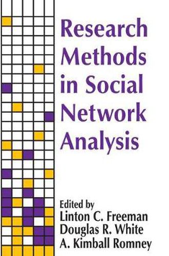 Cover image for Research Methods in Social Network Analysis