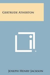 Cover image for Gertrude Atherton