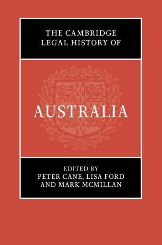 Cover image for The Cambridge Legal History of Australia