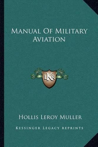 Cover image for Manual of Military Aviation