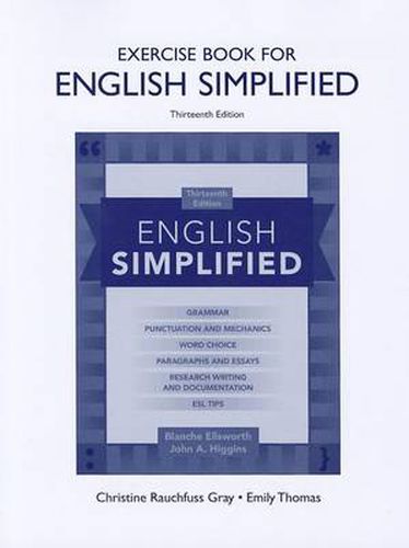 Exercise Book for English Simplified