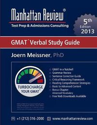 Cover image for Manhattan Review GMAT Verbal Study Guide [5th Edition]