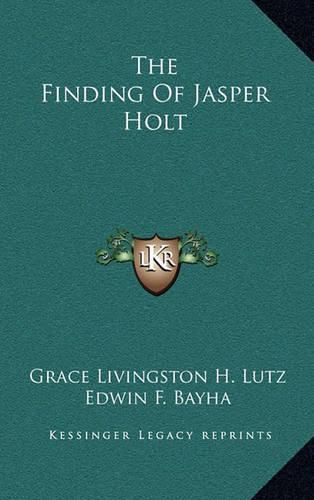 The Finding of Jasper Holt