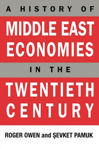 Cover image for A History of Middle East Economies in the Twentieth Century