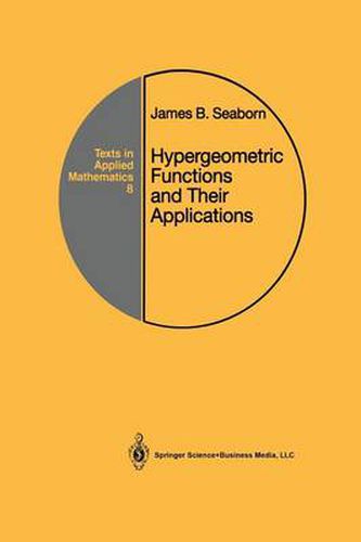 Cover image for Hypergeometric Functions and Their Applications