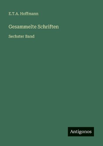 Cover image for Gesammelte Schriften