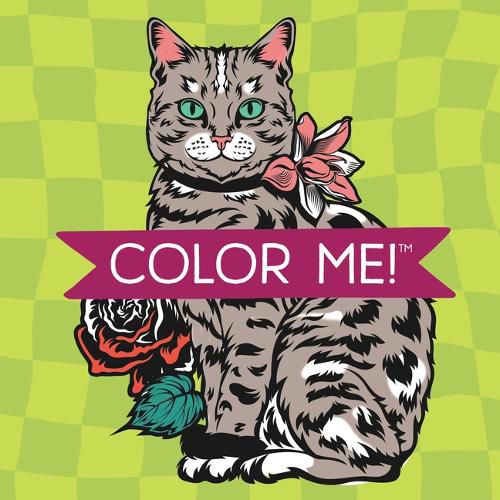 Cover image for Color Me! Cats (Coloring Book with Quotes!)
