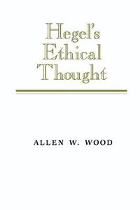 Cover image for Hegel's Ethical Thought