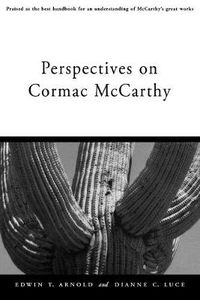 Cover image for Perspectives on Cormac McCarthy