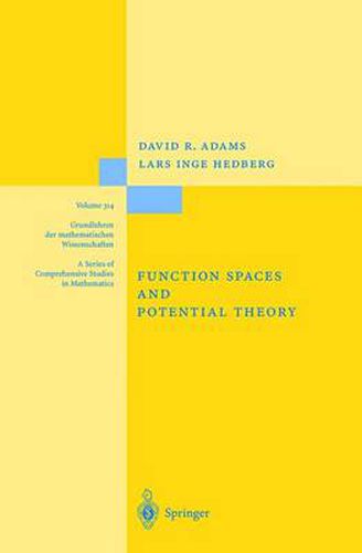 Cover image for Function Spaces and Potential Theory